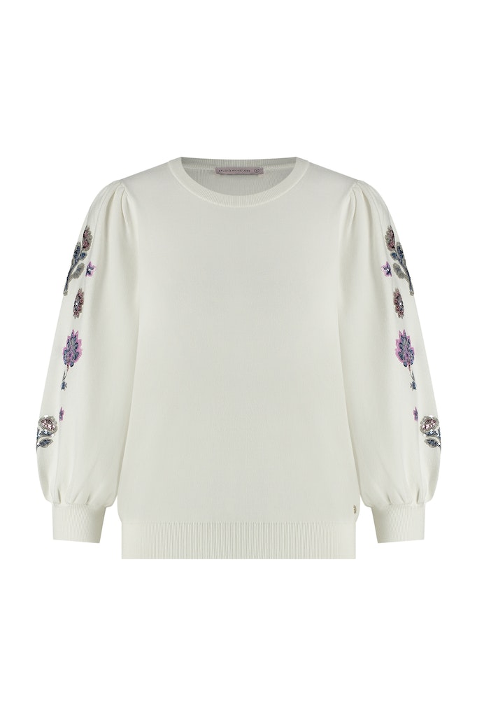 Hollie embroidery pullover - Dames